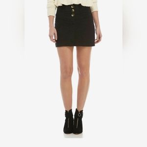 Free People Every Minute Every Hour Mini Skirt